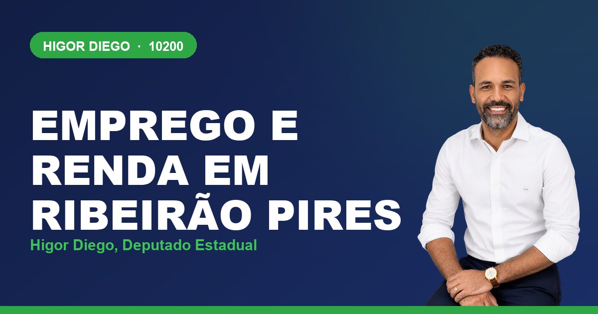 Emprego e Renda em Ribeirão Pires, com Higor Diego, deputado estadual 10200