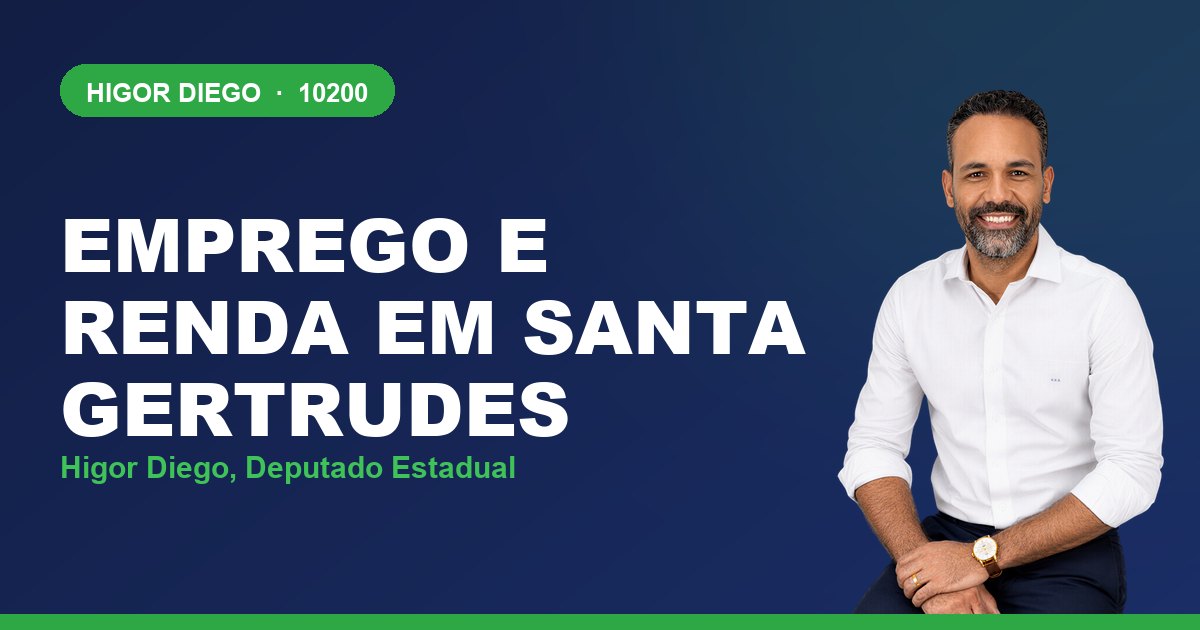 Emprego e Renda em Santa Gertrudes, com Higor Diego, deputado estadual 10200
