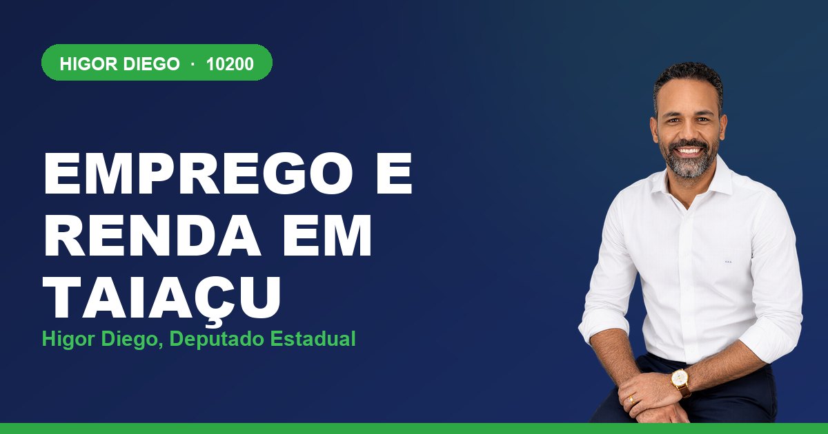 Emprego e Renda em Taiaçu, com Higor Diego, deputado estadual 10200
