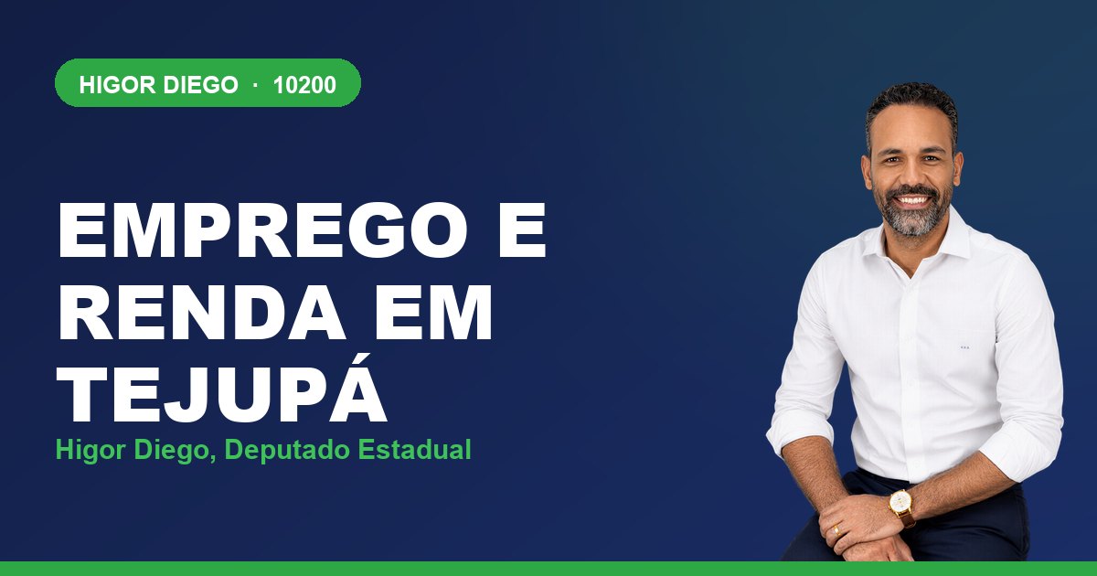 Emprego e Renda em Tejupá, com Higor Diego, deputado estadual 10200