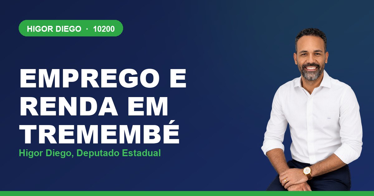 Emprego e Renda em Tremembé, com Higor Diego, deputado estadual 10200