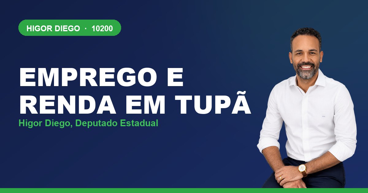 Emprego e Renda em Tupã, com Higor Diego, deputado estadual 10200