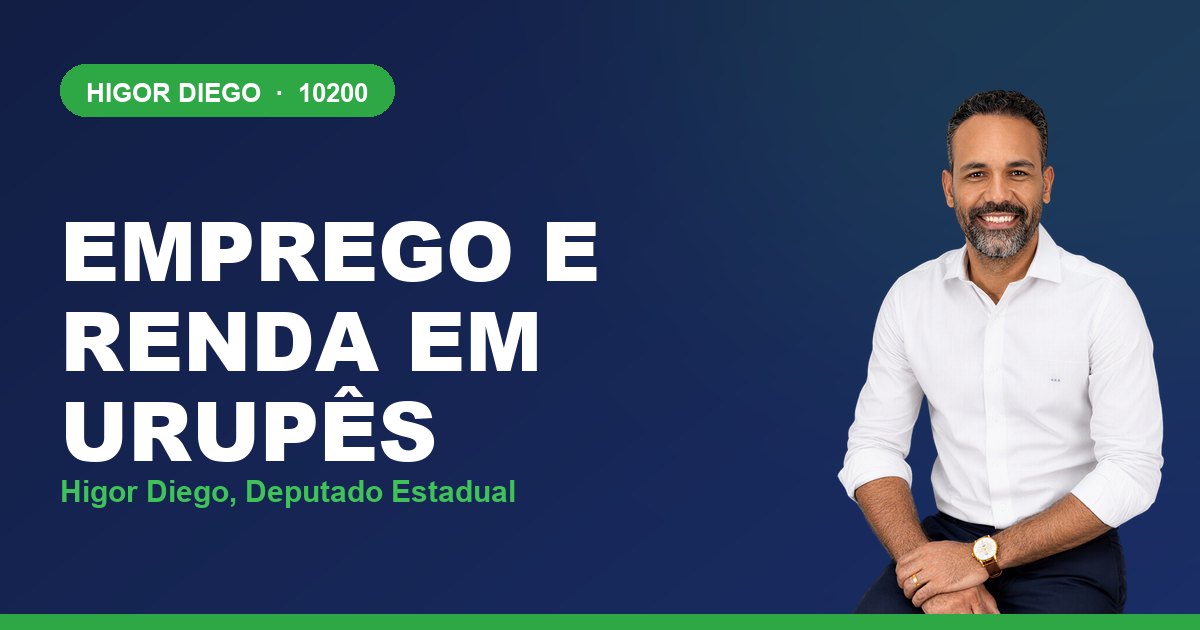 Emprego e Renda em Urupês, com Higor Diego, deputado estadual 10200
