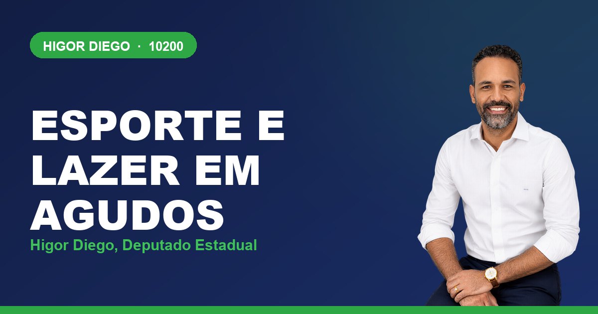 Esporte e Lazer em Agudos, com Higor Diego, deputado estadual 10200