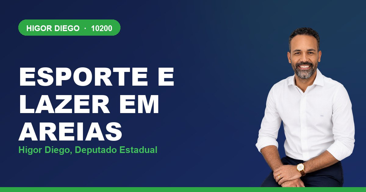 Esporte e Lazer em Areias, com Higor Diego, deputado estadual 10200