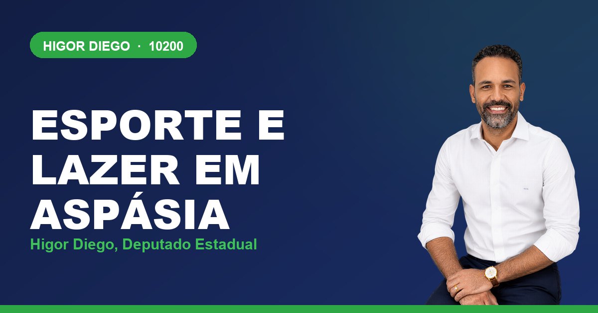 Esporte e Lazer em Aspásia, com Higor Diego, deputado estadual 10200