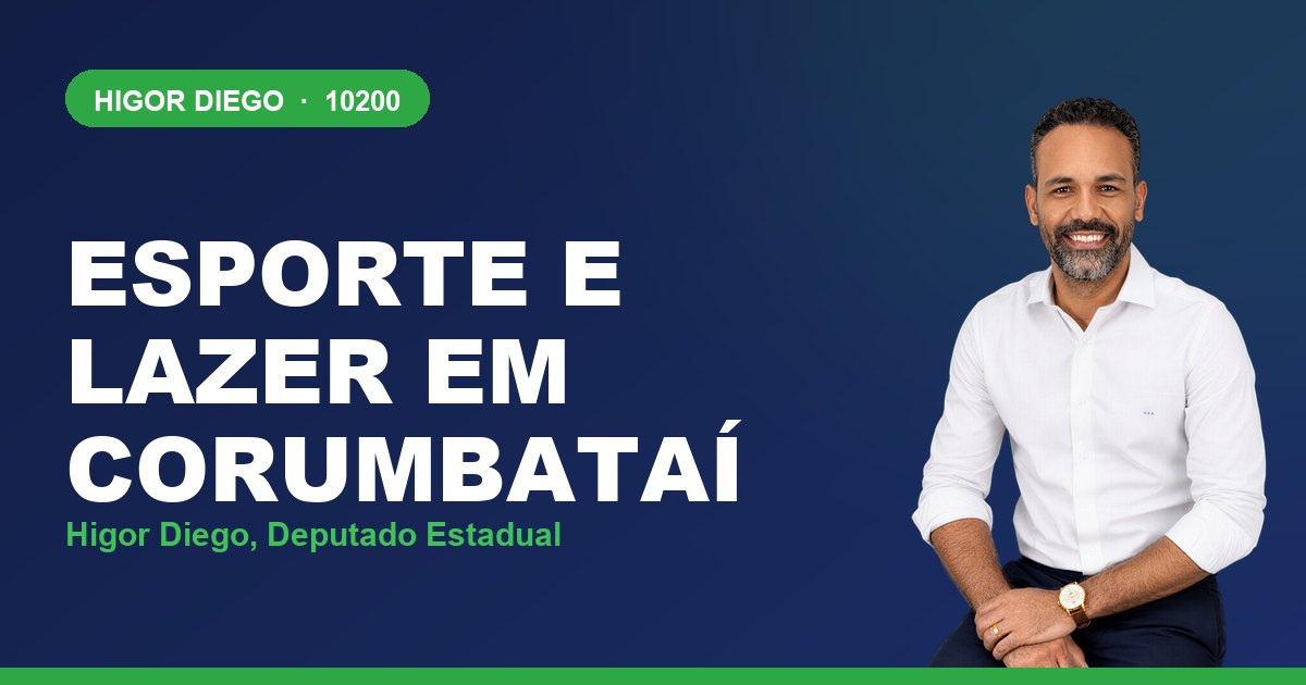 Esporte e Lazer em Corumbataí, com Higor Diego, deputado estadual 10200