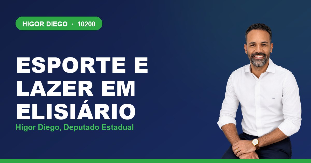 Esporte e Lazer em Elisiário, com Higor Diego, deputado estadual 10200