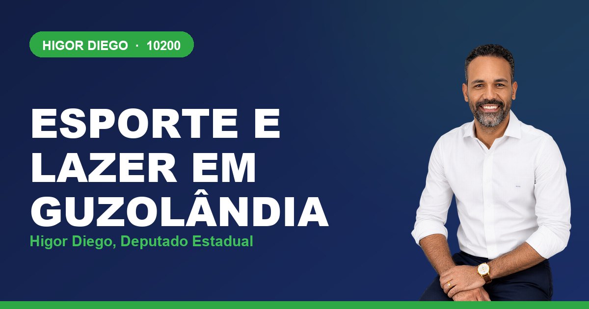 Esporte e Lazer em Guzolândia, com Higor Diego, deputado estadual 10200