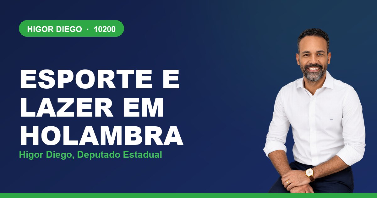 Esporte e Lazer em Holambra, com Higor Diego, deputado estadual 10200