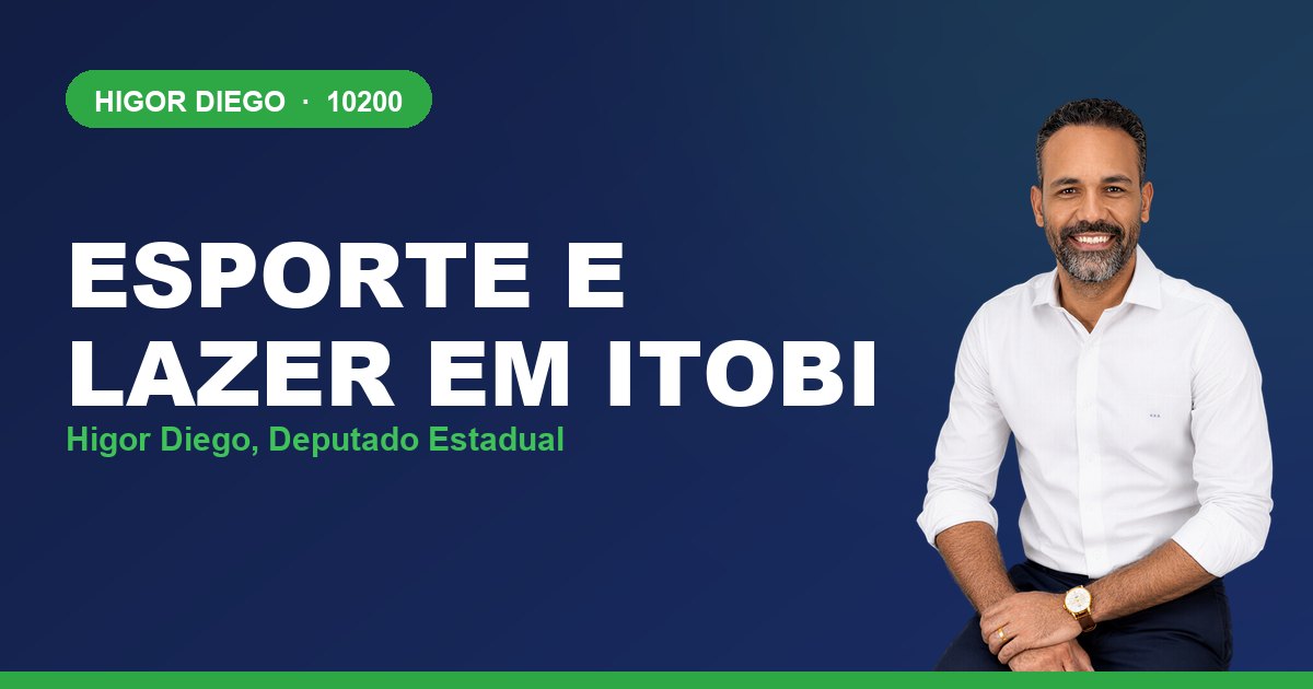 Esporte e Lazer em Itobi, com Higor Diego, deputado estadual 10200