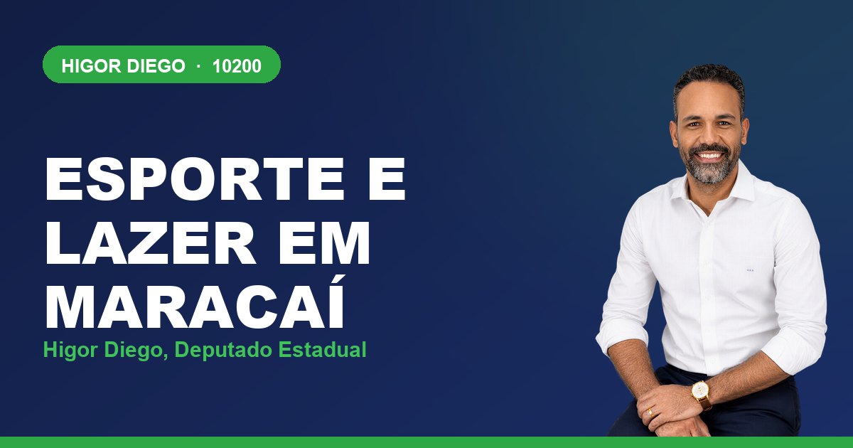 Esporte e Lazer em Maracaí, com Higor Diego, deputado estadual 10200