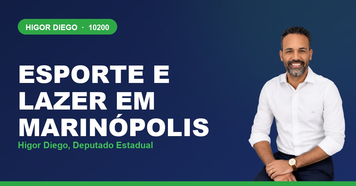 Esporte e Lazer em Marinópolis, com Higor Diego, deputado estadual 10200