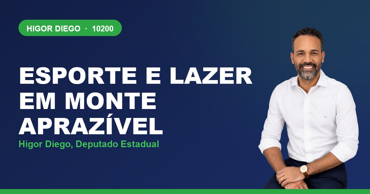 Esporte e Lazer em Monte Aprazível, com Higor Diego, deputado estadual 10200