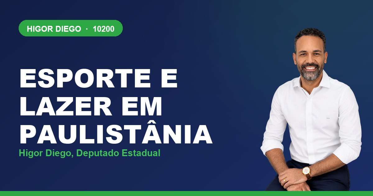 Esporte e Lazer em Paulistânia, com Higor Diego, deputado estadual 10200
