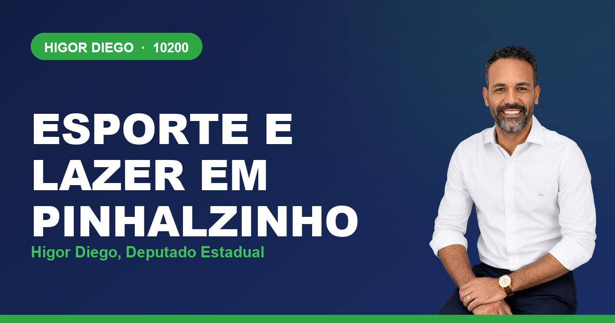 Esporte e Lazer em Pinhalzinho, com Higor Diego, deputado estadual 10200