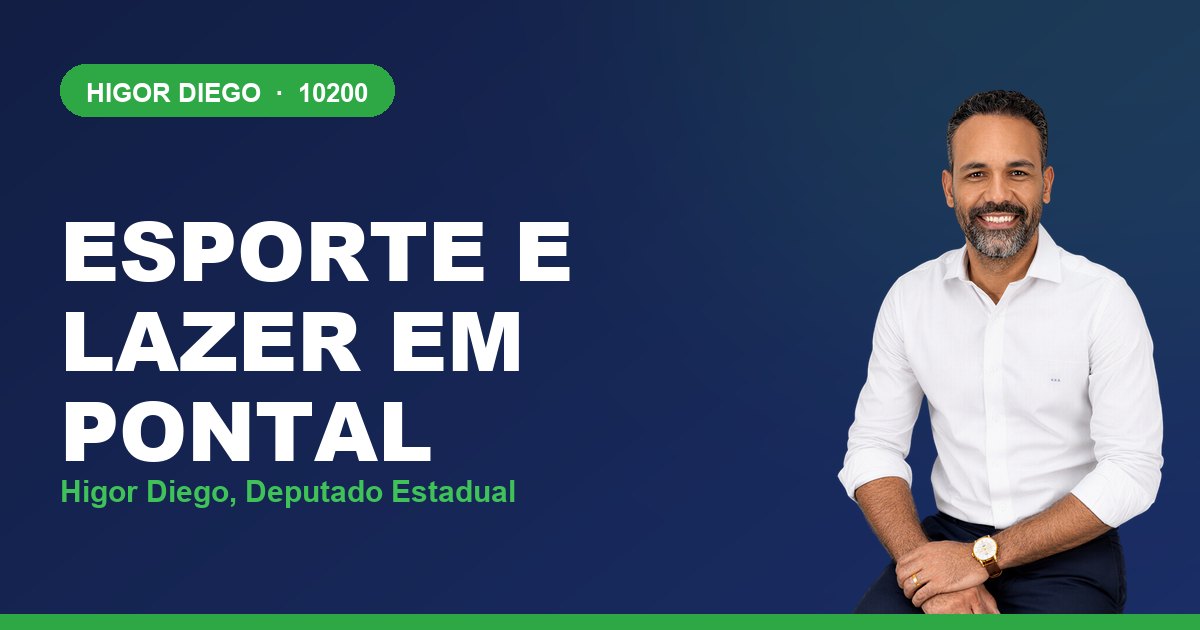 Esporte e Lazer em Pontal, com Higor Diego, deputado estadual 10200