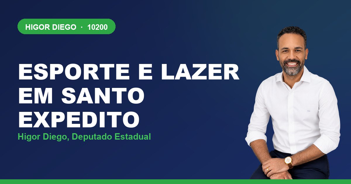 Esporte e Lazer em Santo Expedito, com Higor Diego, deputado estadual 10200