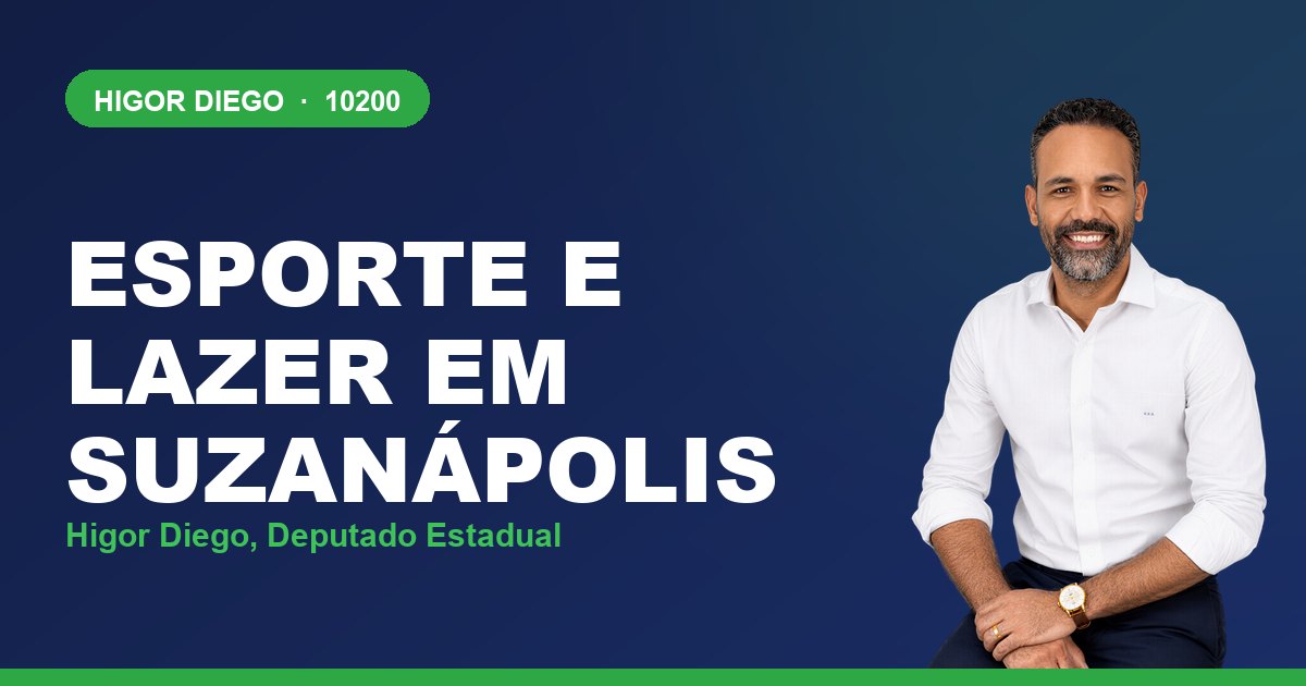Esporte e Lazer em Suzanápolis, com Higor Diego, deputado estadual 10200