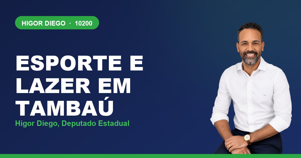 Esporte e Lazer em Tambaú, com Higor Diego, deputado estadual 10200