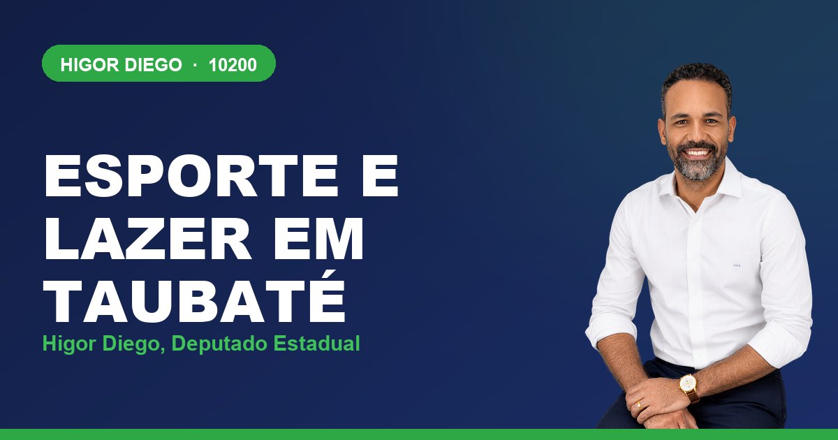 Esporte e Lazer em Taubaté, com Higor Diego, deputado estadual 10200