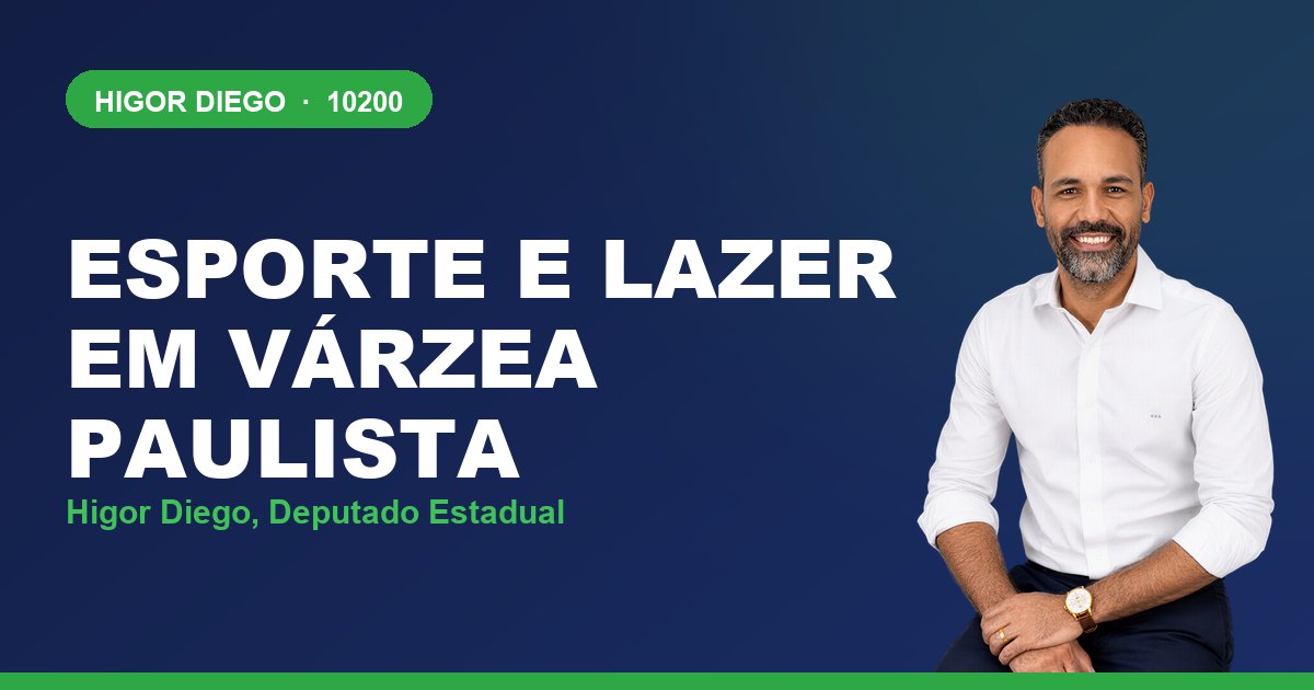 Esporte e Lazer em Várzea Paulista, com Higor Diego, deputado estadual 10200