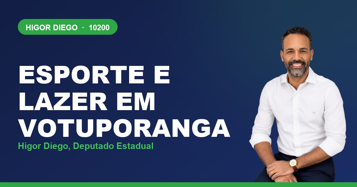 Esporte e Lazer em Votuporanga, com Higor Diego, deputado estadual 10200