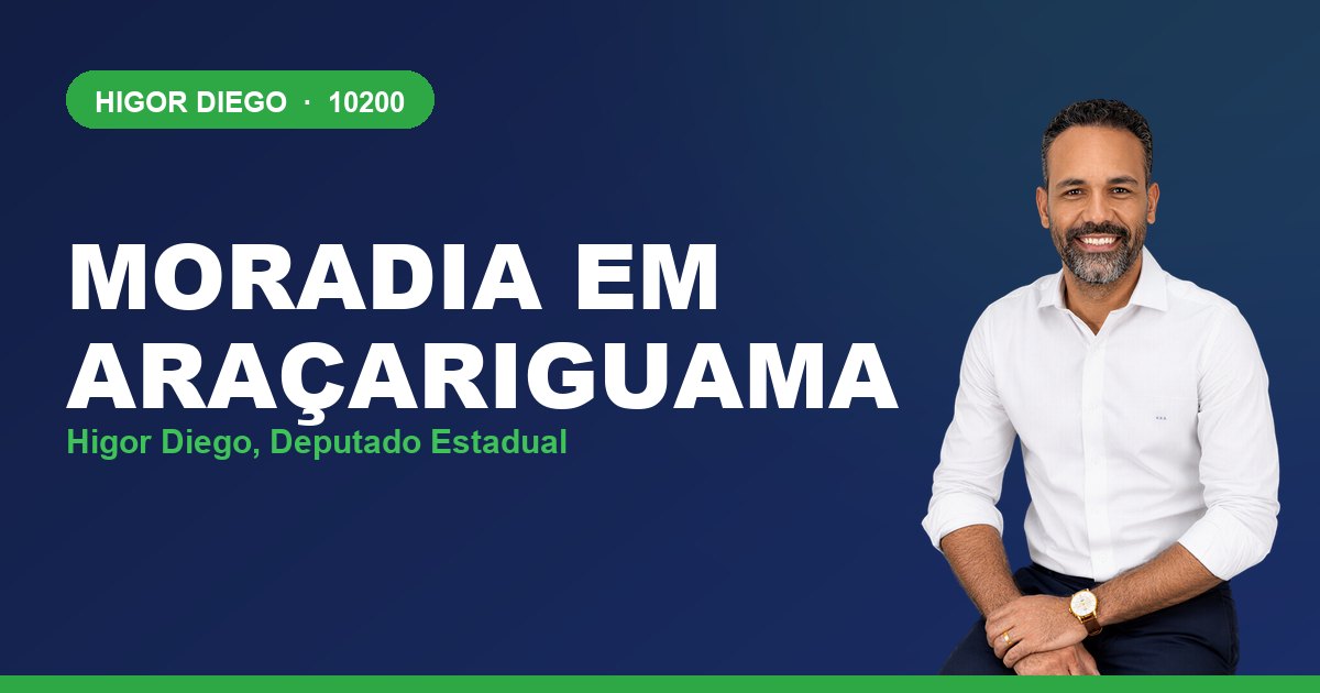 Moradia em Araçariguama, com Higor Diego, deputado estadual 10200