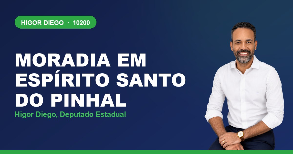 Moradia em Espírito Santo do Pinhal, com Higor Diego, deputado estadual 10200