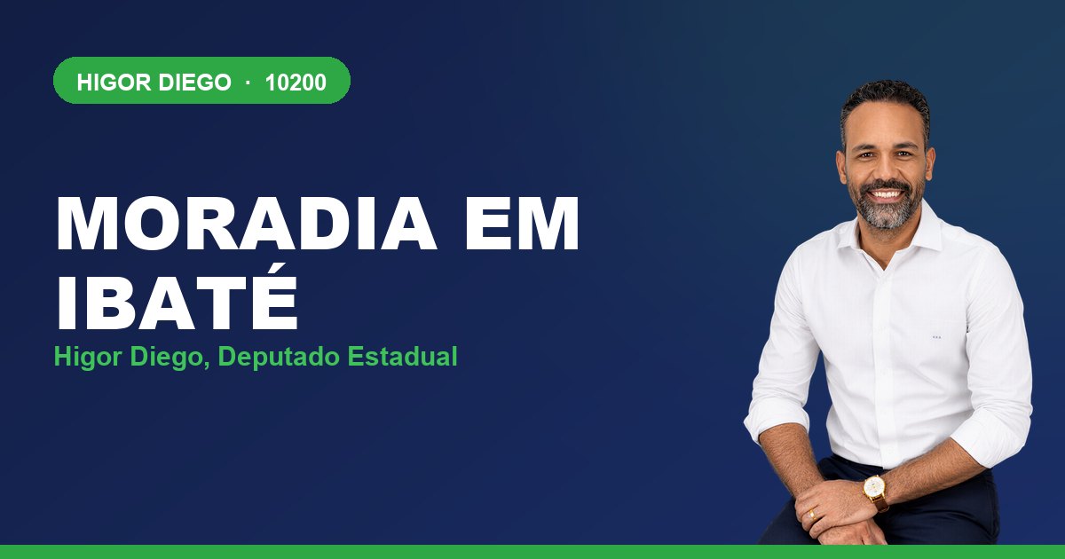 Moradia em Ibaté, com Higor Diego, deputado estadual 10200