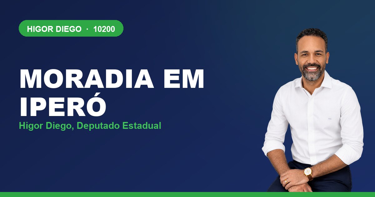 Moradia em Iperó, com Higor Diego, deputado estadual 10200