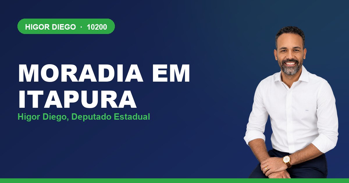 Moradia em Itapura, com Higor Diego, deputado estadual 10200