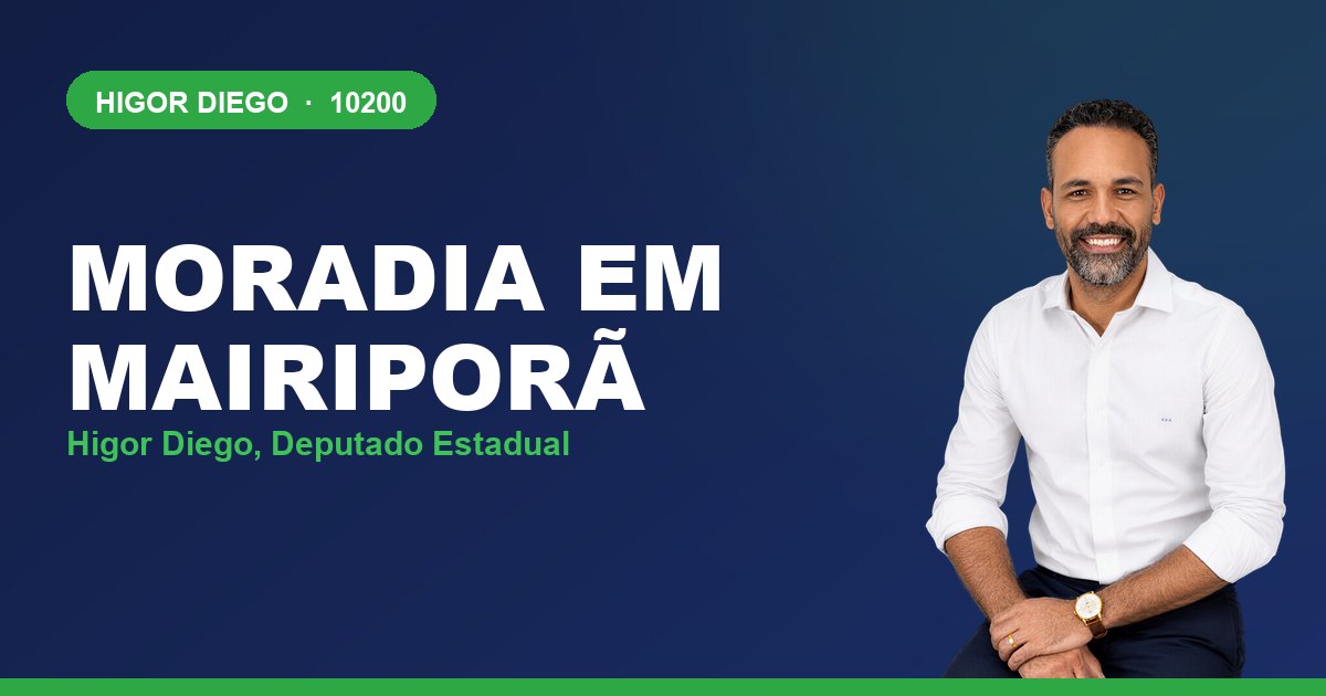 Moradia em Mairiporã, com Higor Diego, deputado estadual 10200