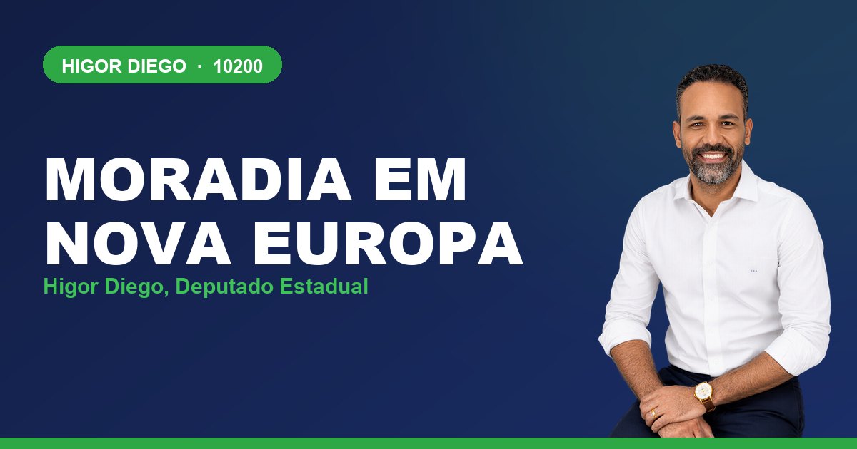 Moradia em Nova Europa, com Higor Diego, deputado estadual 10200