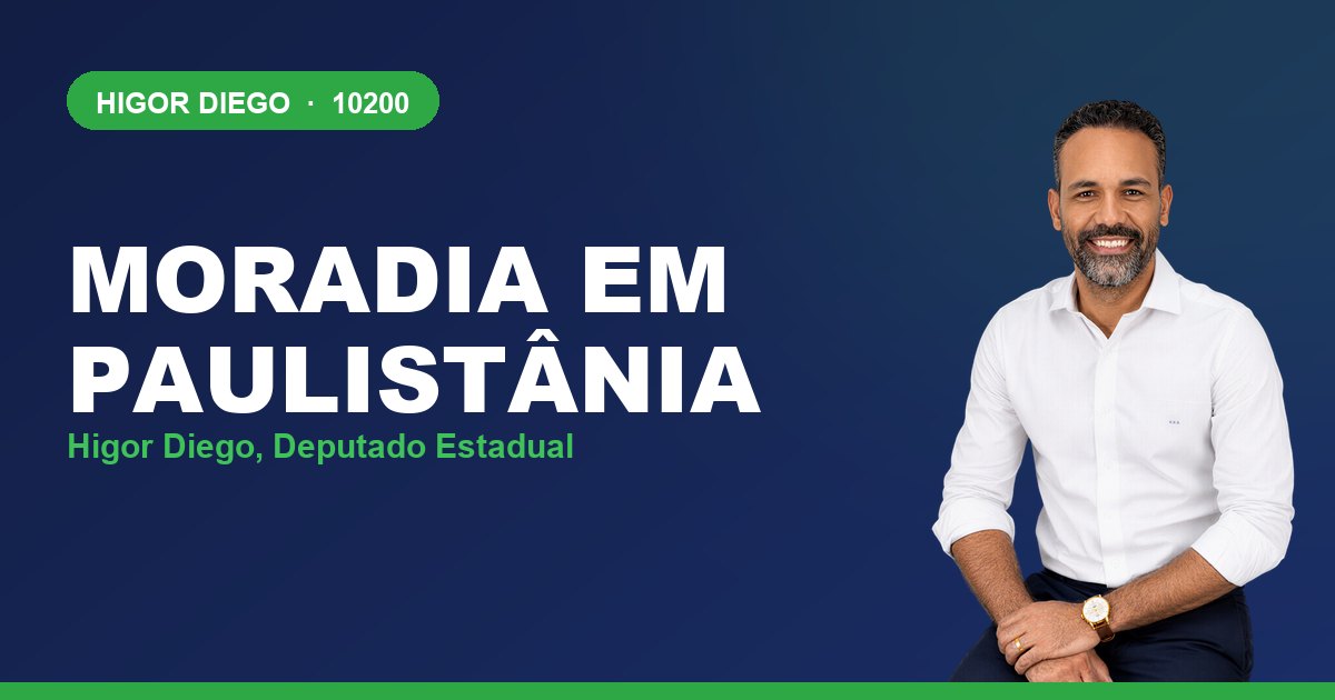 Moradia em Paulistânia, com Higor Diego, deputado estadual 10200