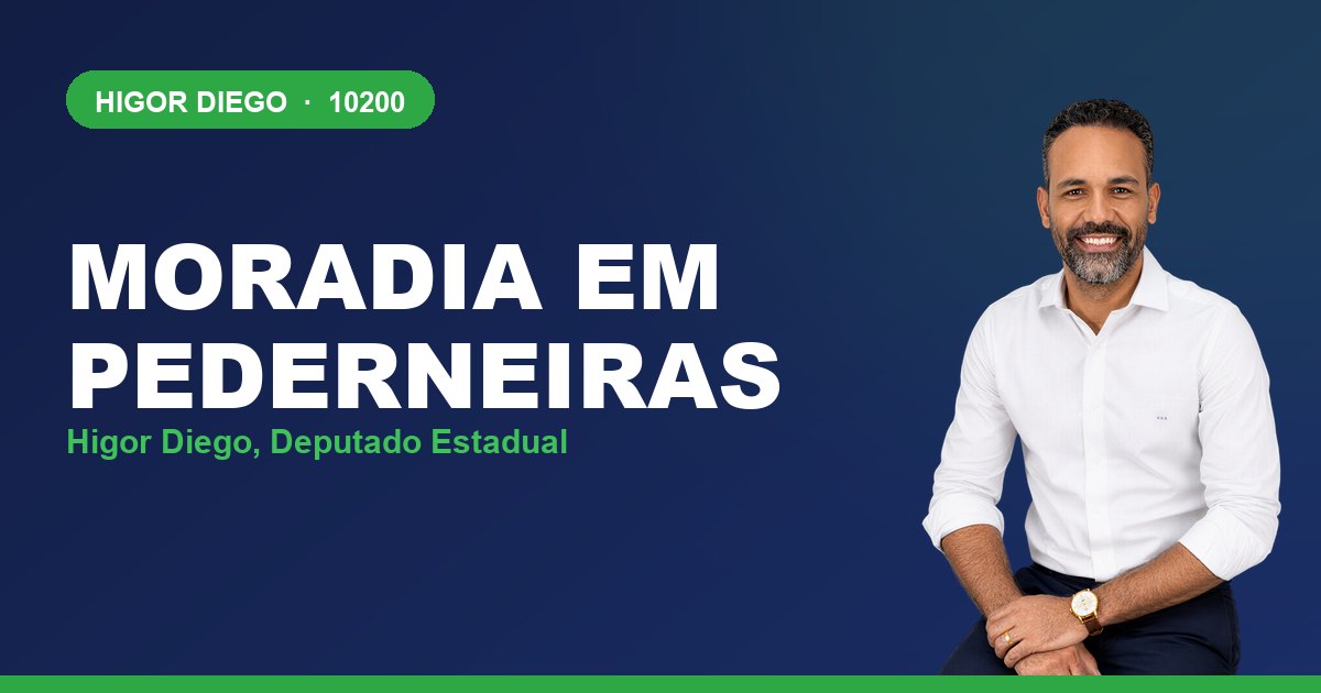 Moradia em Pederneiras, com Higor Diego, deputado estadual 10200