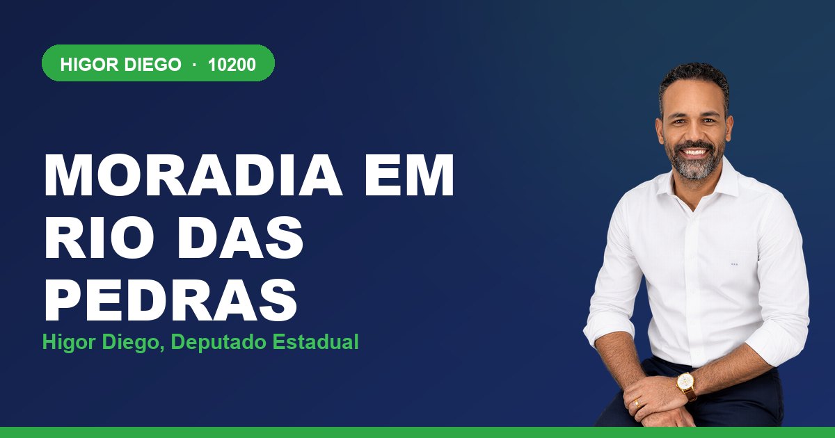 Moradia em Rio das Pedras, com Higor Diego, deputado estadual 10200