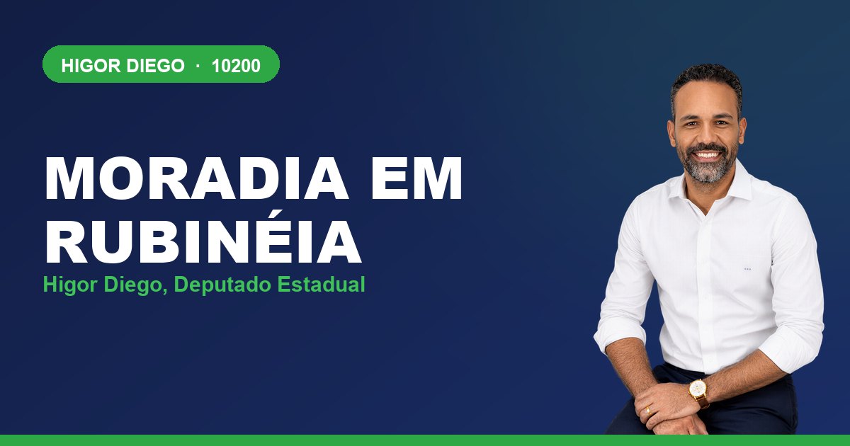 Moradia em Rubinéia, com Higor Diego, deputado estadual 10200