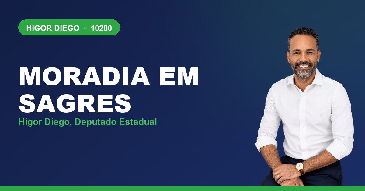Moradia em Sagres, com Higor Diego, deputado estadual 10200