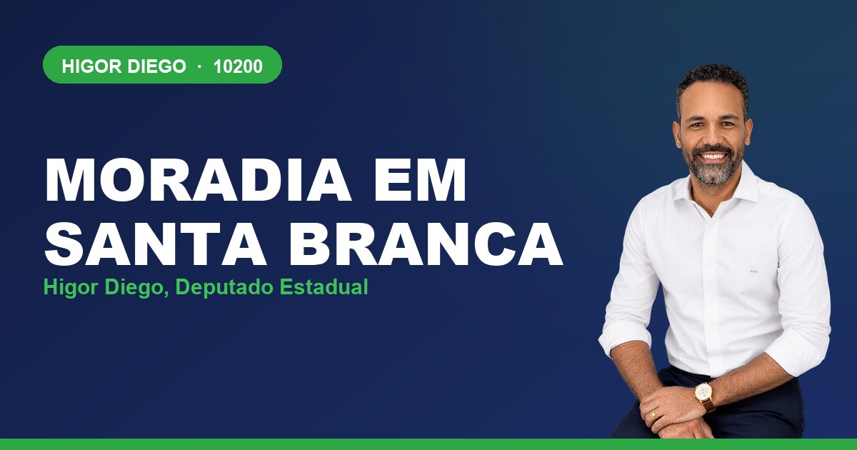 Moradia em Santa Branca, com Higor Diego, deputado estadual 10200