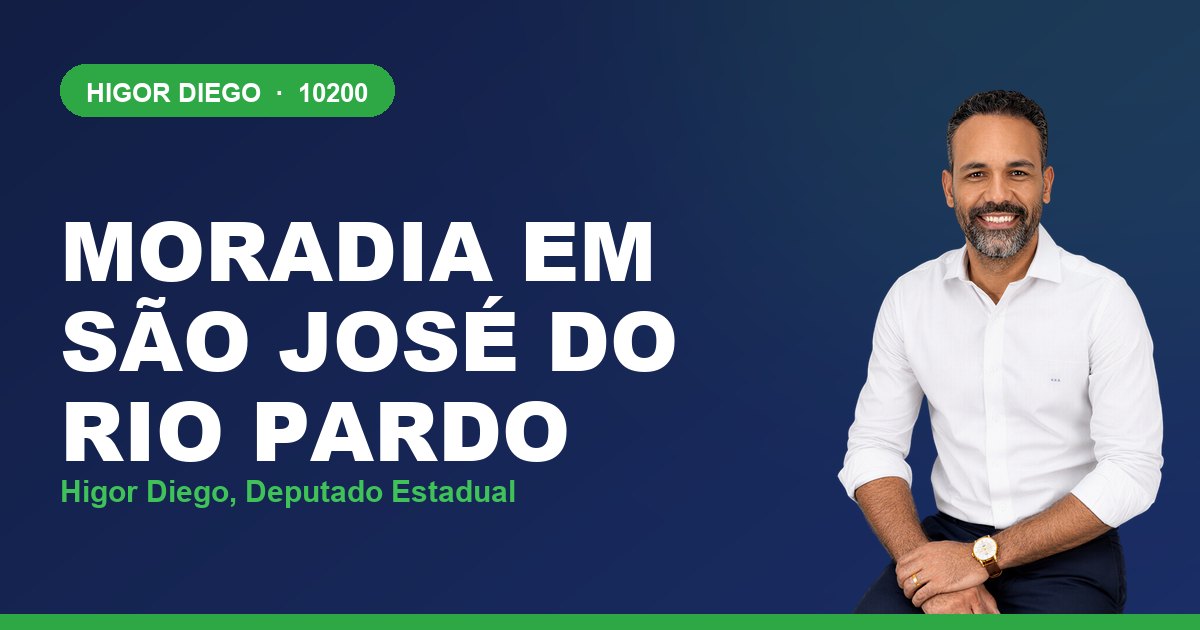 Moradia em São José do Rio Pardo, com Higor Diego, deputado estadual 10200