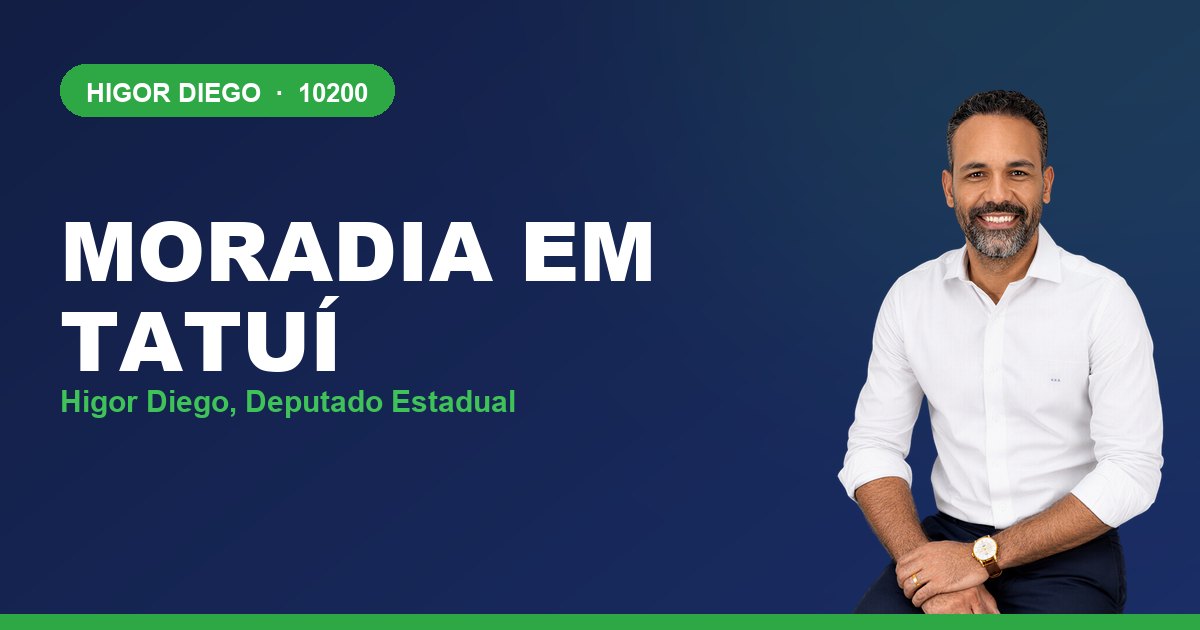 Moradia em Tatuí, com Higor Diego, deputado estadual 10200