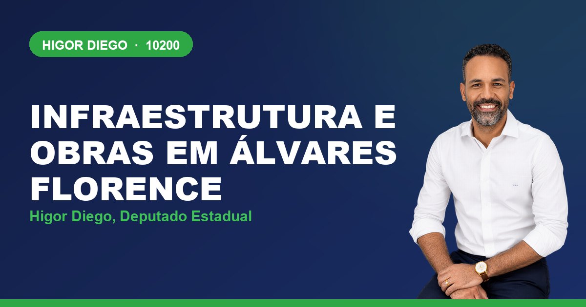 Infraestrutura e Obras em Álvares Florence, com Higor Diego, deputado estadual 10200