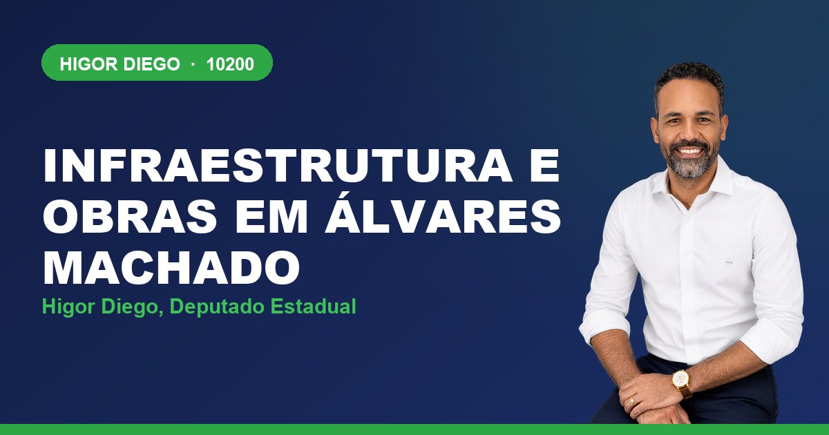 Infraestrutura e Obras em Álvares Machado, com Higor Diego, deputado estadual 10200