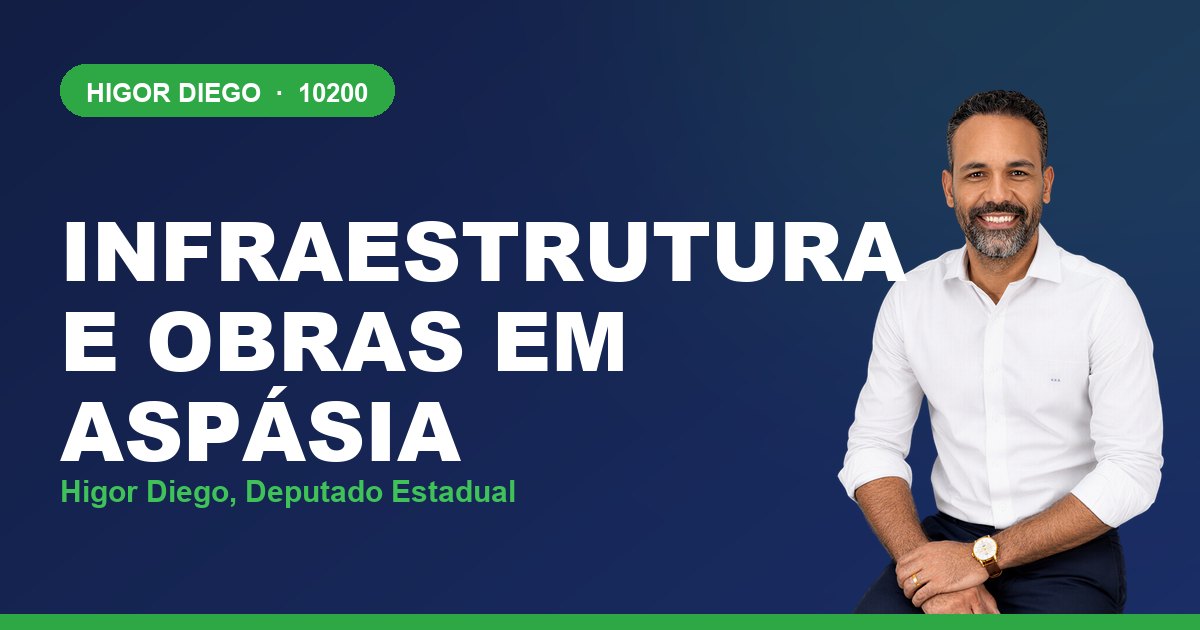 Infraestrutura e Obras em Aspásia, com Higor Diego, deputado estadual 10200