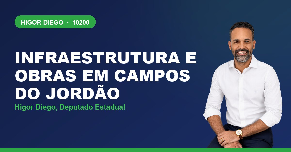 Infraestrutura e Obras em Campos do Jordão, com Higor Diego, deputado estadual 10200
