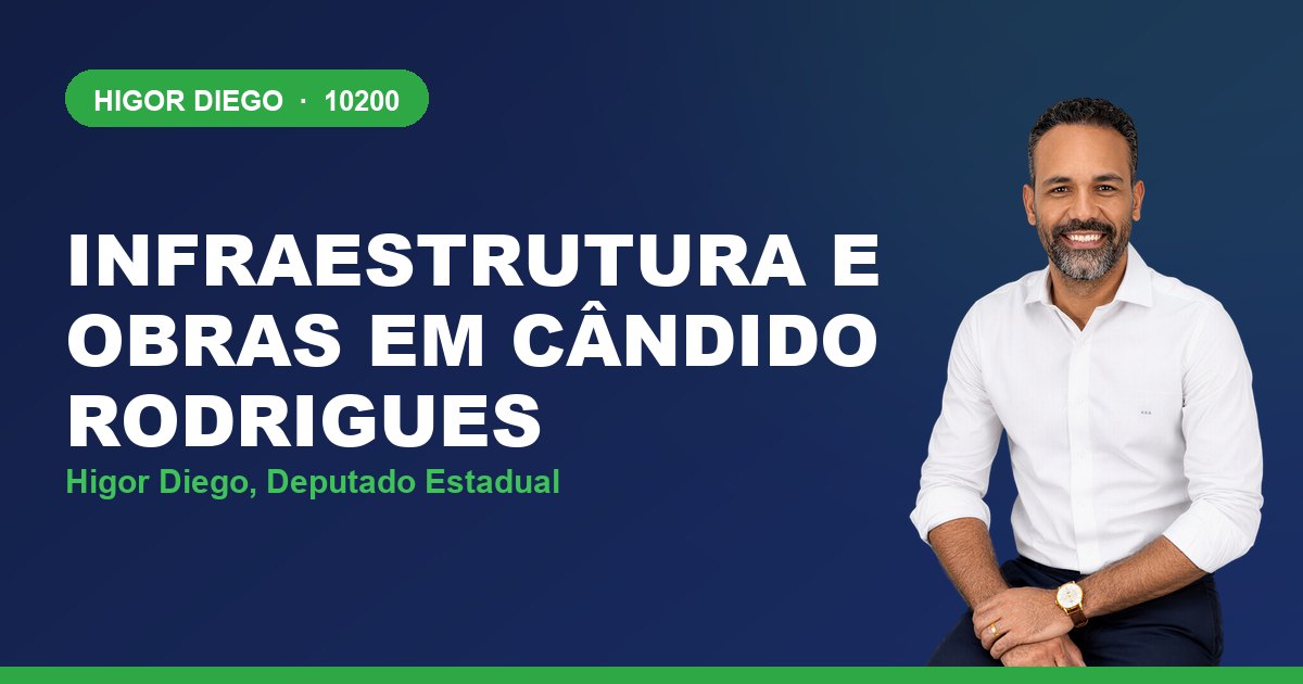 Infraestrutura e Obras em Cândido Rodrigues, com Higor Diego, deputado estadual 10200
