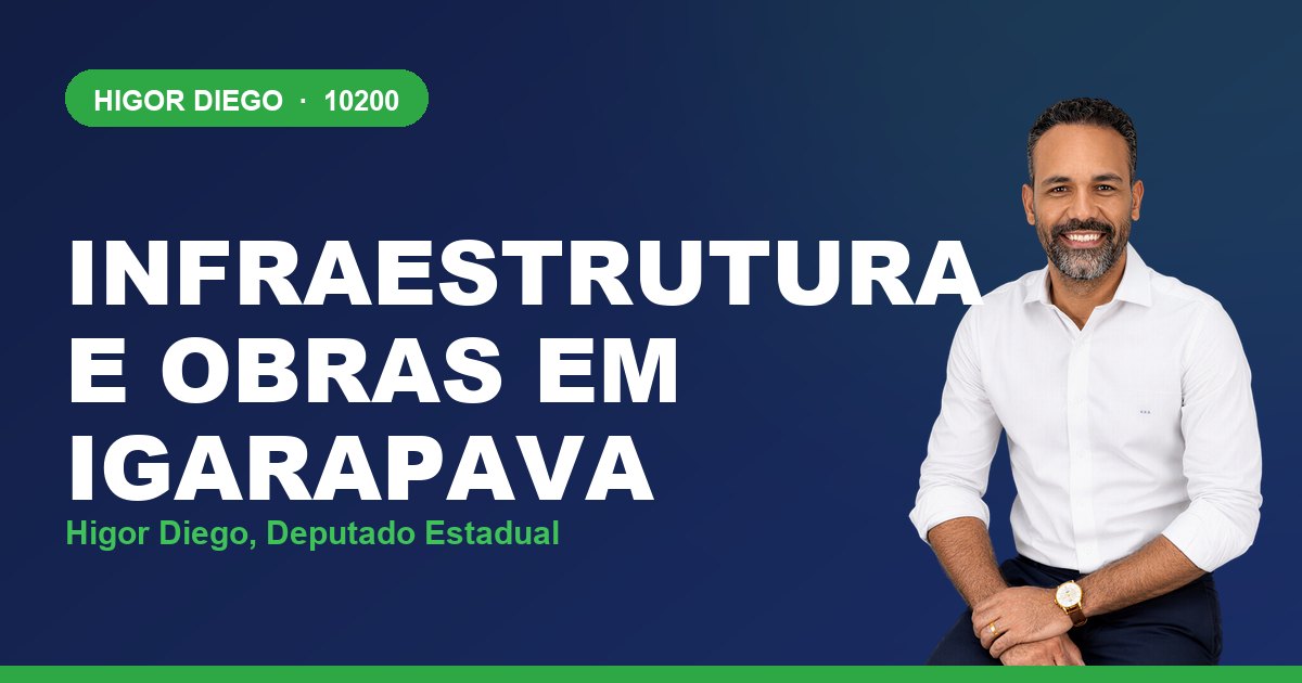 Infraestrutura e Obras em Igarapava, com Higor Diego, deputado estadual 10200