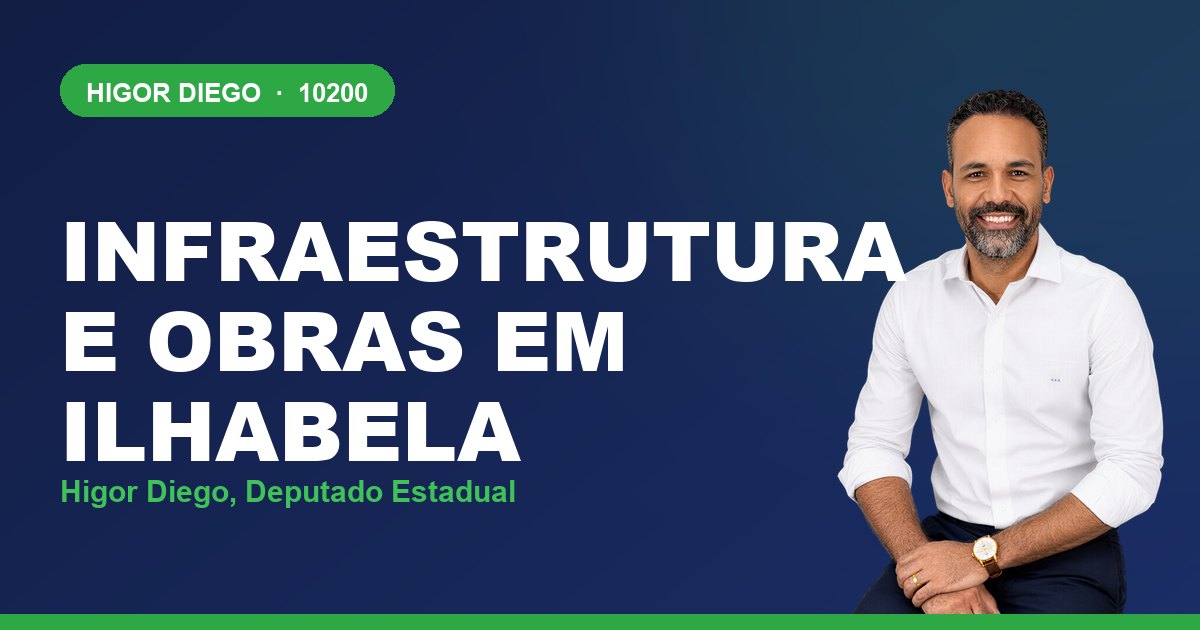 Infraestrutura e Obras em Ilhabela, com Higor Diego, deputado estadual 10200
