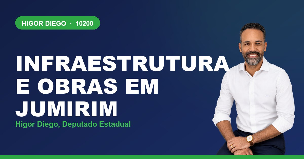 Infraestrutura e Obras em Jumirim, com Higor Diego, deputado estadual 10200
